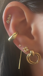 DOME Ear Cuff, Gold