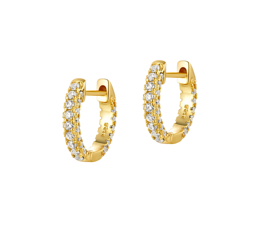 HARTFORD Hoop Earrings, Gold