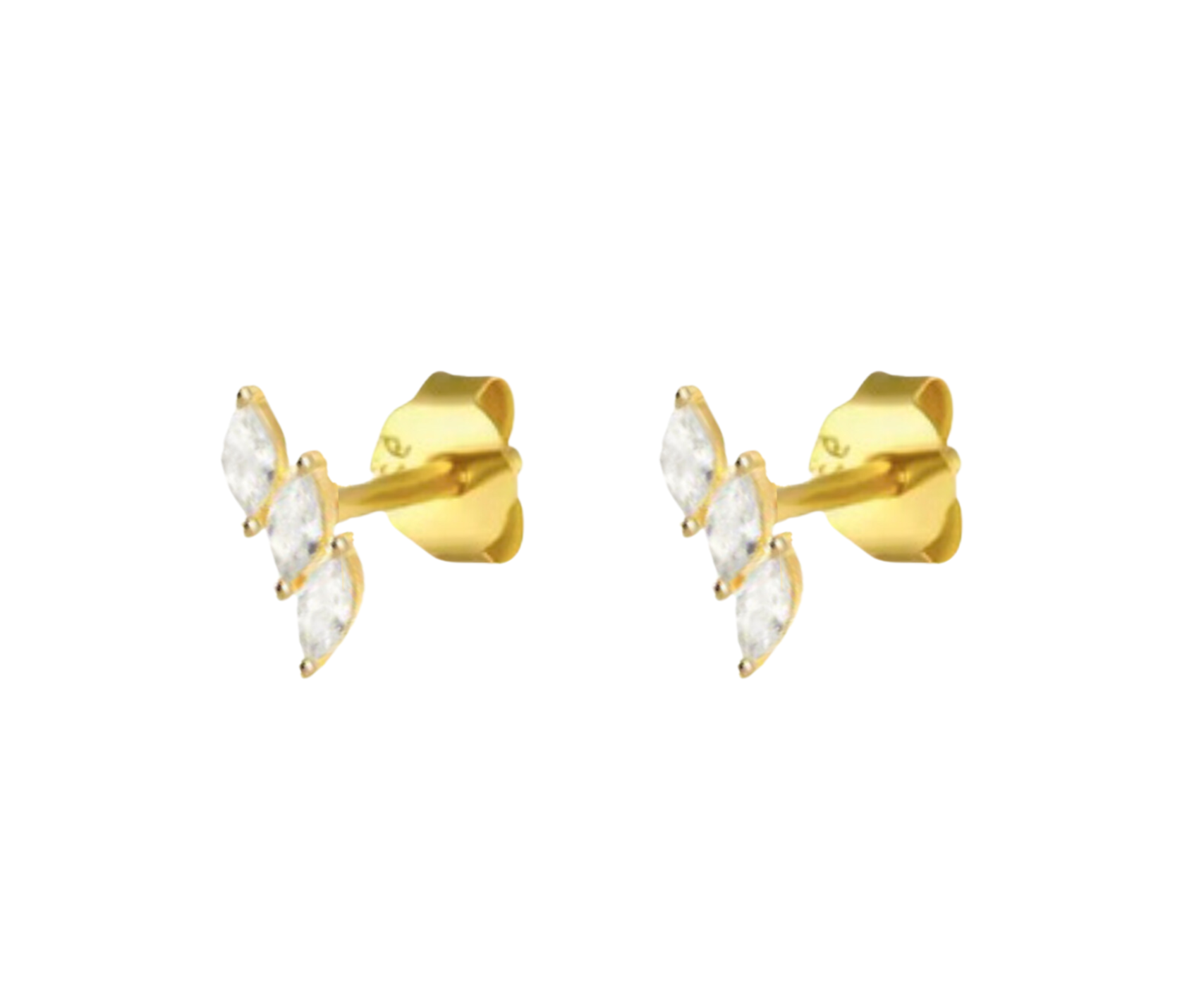 TRIPLE DIAMOND Studs