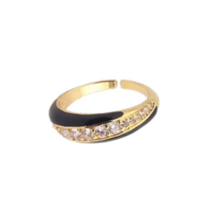 BEATRIX Ring, Black