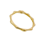 ZOE Wave Bangle, Gold